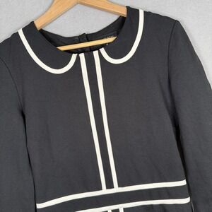 Pink Tartan Dress Twee Wednesday Addams Fit And Flare Black White